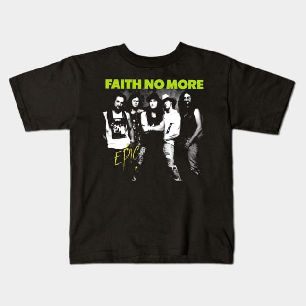 FAITH NO MORE MERCH VTG Kids T-Shirt by PuanRangers Tee